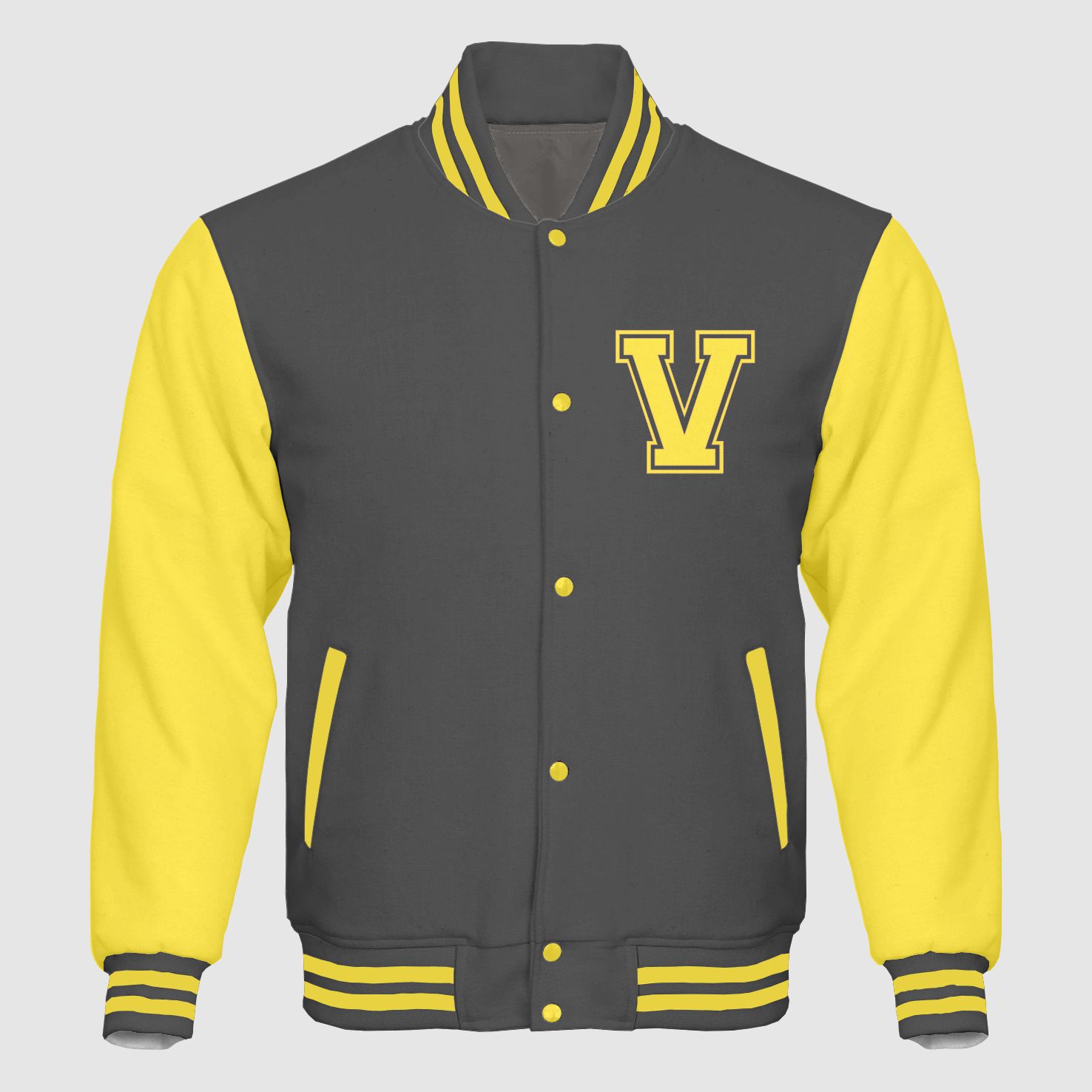 Varsity Poly Fleece Letterman Jacket